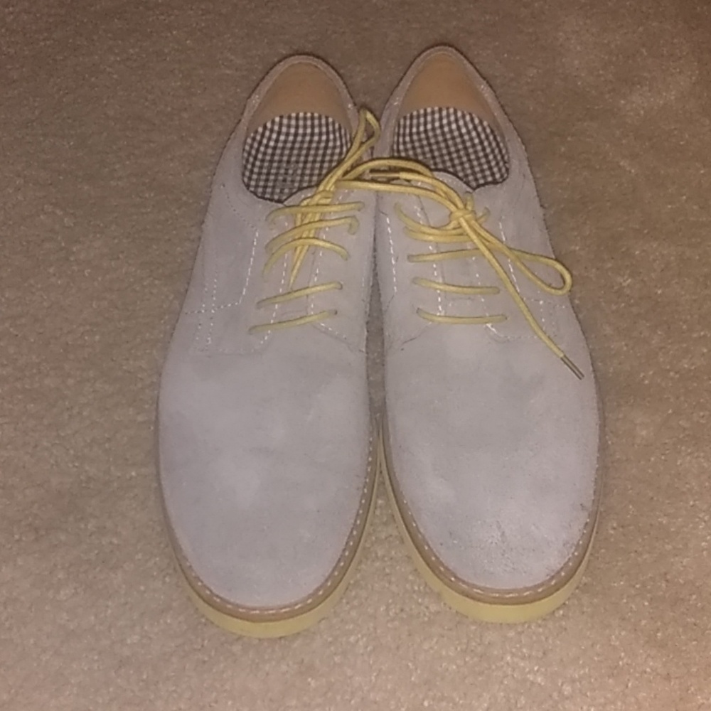 Stafford Light Blue Dress Shoes